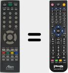 Comando &agrave; dist&acirc;ncia substituto de MKJ37815705