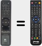 Comando à distância substituto de LOG001