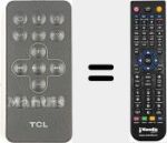 Comando &agrave; dist&acirc;ncia substituto de MA06TS5TSPN03RC1