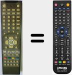 Comando &agrave; dist&acirc;ncia substituto de OCE001