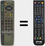 Comando à distância substituto de EUR511200