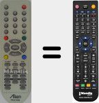 Comando à distância substituto de PR37020