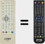 Comando &agrave; dist&acirc;ncia substituto de RC-051