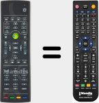 Comando &agrave; dist&acirc;ncia substituto de RC-118