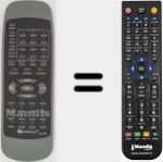 Comando &agrave; dist&acirc;ncia substituto de RC-200