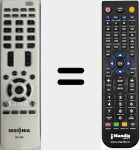 Comando à distância substituto de RC-305 (098GRASWBNEBYA)