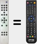 Comando &agrave; dist&acirc;ncia substituto de RC-640AT