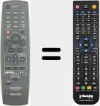 Comando &agrave; dist&acirc;ncia substituto de RC-8VR09