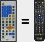 Comando à distância substituto de REMCON1423