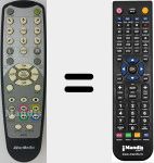 Comando à distância substituto de RM-FB