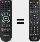 Comando &agrave; dist&acirc;ncia substituto de RM-KV