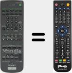Comando à distância substituto de RM-PE300
