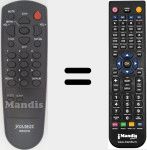 Comando à distância substituto de SR2016