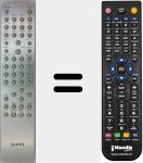 Comando &agrave; dist&acirc;ncia substituto de VIE005