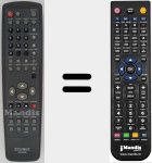 Comando à distância substituto de SR-62A