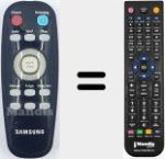 Comando &agrave; dist&acirc;ncia substituto de DJ96-00114H