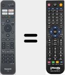 Comando à distância substituto de RC44255 (30120852)