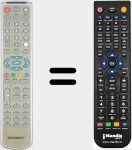 Comando &agrave; dist&acirc;ncia substituto de BOM005