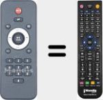 Comando &agrave; dist&acirc;ncia substituto de BOX-35LED