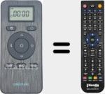 Comando à distância substituto de CECO001