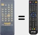 Comando à distância substituto de CR-2000