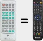 Comando &agrave; dist&acirc;ncia substituto de CYB002