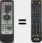 Comando &agrave; dist&acirc;ncia substituto de DIF002