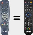 Comando à distância substituto de DIGT001