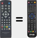 Comando &agrave; dist&acirc;ncia substituto de DTN213-001