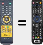 Comando &agrave; dist&acirc;ncia substituto de DTR-7142