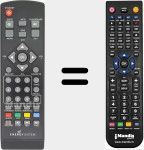 Comando à distância substituto de ENE004