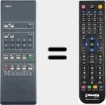 Comando &agrave; dist&acirc;ncia substituto de IR3578