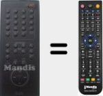 Comando &agrave; dist&acirc;ncia substituto de I9200BLK