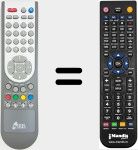 Comando à distância substituto de Iris003