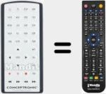 Comando &agrave; dist&acirc;ncia substituto de Media Adapter To Tv