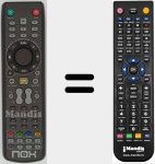 Comando &agrave; dist&acirc;ncia substituto de REMCON1454