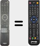 Comando &agrave; dist&acirc;ncia substituto de NR204