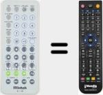 Comando &agrave; dist&acirc;ncia substituto de RC-1700