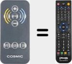 Comando à distância substituto de RC13421