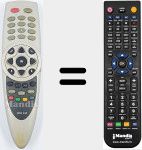 Comando &agrave; dist&acirc;ncia substituto de RCD420