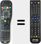 Comando &agrave; dist&acirc;ncia substituto de TSGH-IR01 (RC HX 0002 G-IR 01)