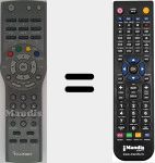 Comando à distância substituto de REMCON1147