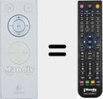 Comando &agrave; dist&acirc;ncia substituto de REMCON1554-1