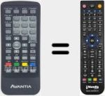 Comando &agrave; dist&acirc;ncia substituto de REMCON1620