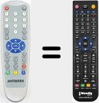 Comando à distância substituto de REMCON1746