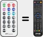 Comando &agrave; dist&acirc;ncia substituto de REMCON1747