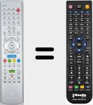 Comando à distância substituto de REMCON1866