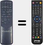 Comando &agrave; dist&acirc;ncia substituto de REMCON1926