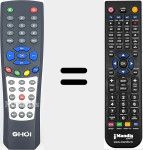 Comando &agrave; dist&acirc;ncia substituto de REMCON1928