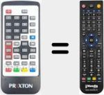 Comando à distância substituto de REMCON1929